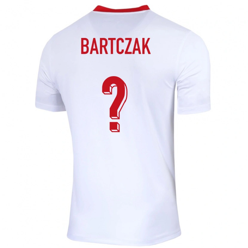 Danxen Men Poland Piotr Bartczak #0 White Home Jersey 24-26 T-Shirt