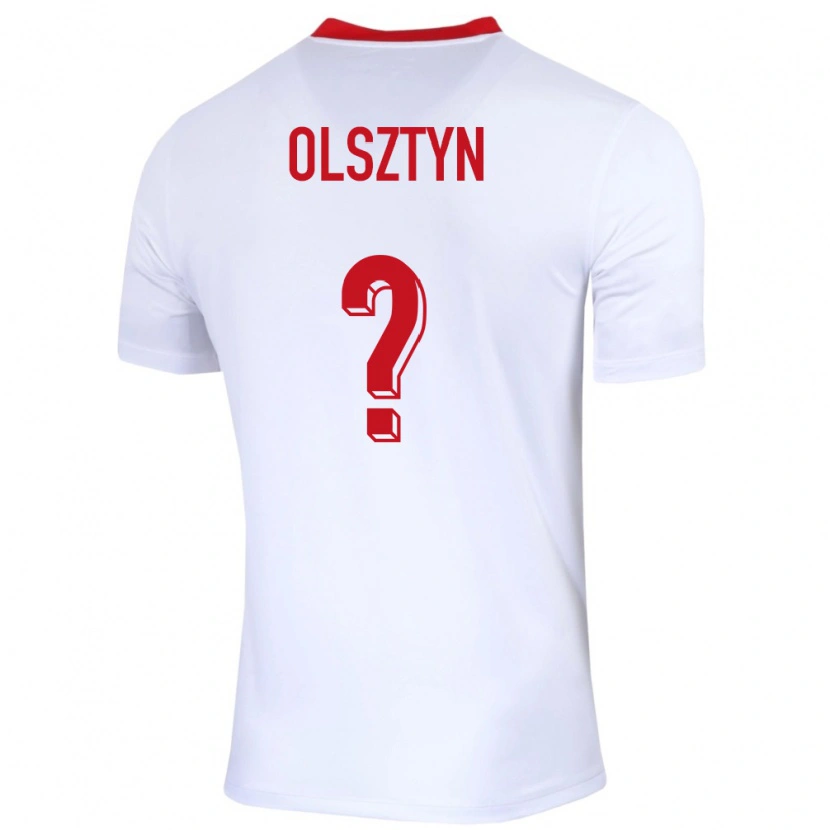 Danxen Men Poland Aleks Olsztyn #0 White Home Jersey 24-26 T-Shirt