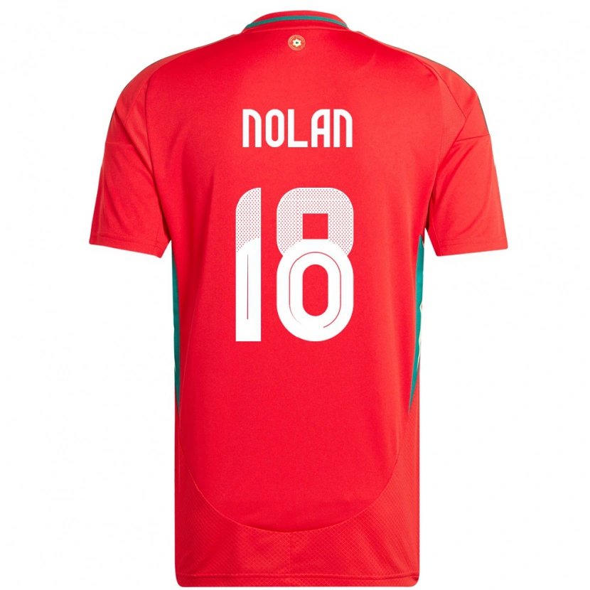 Danxen Men Wales Kylie Nolan #18 Red Home Jersey 24-26 T-Shirt
