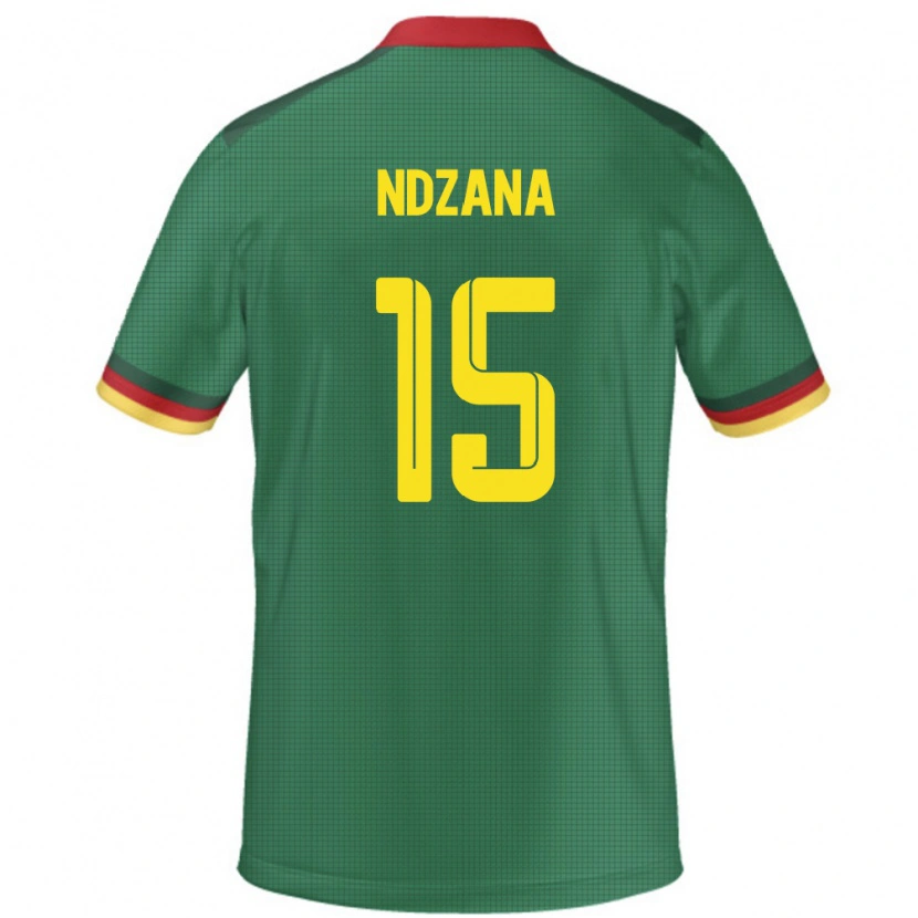 Danxen Men Cameroon Colette Ndzana #15 Green Home Jersey 24-26 T-Shirt