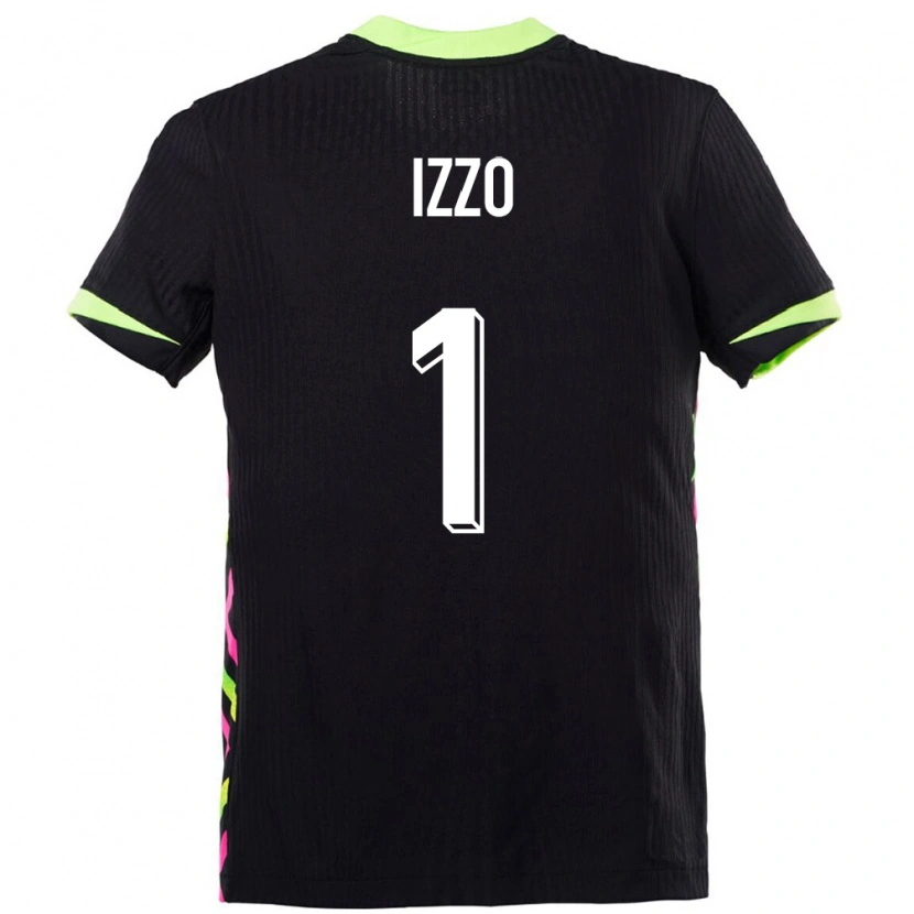 Danxen Men Australia Paul Izzo #1 Dark Blue Away Jersey 24-26 T-Shirt