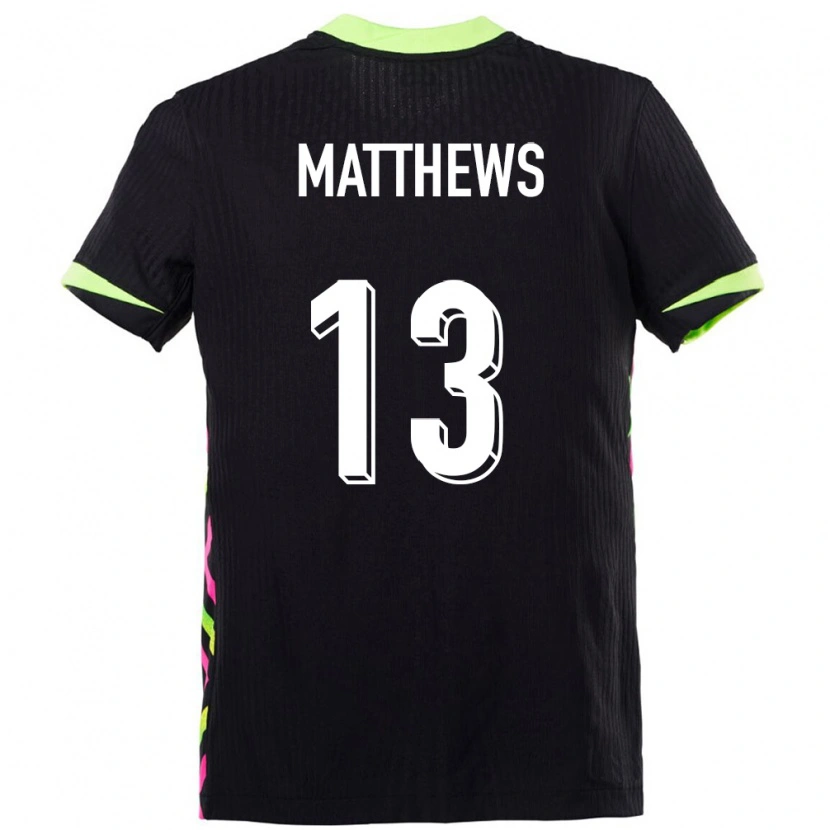 Danxen Men Australia Hayden Matthews #13 Dark Blue Away Jersey 24-26 T-Shirt