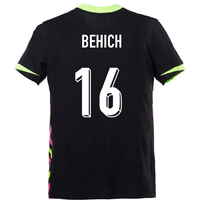 Danxen Men Australia Aziz Behich #16 Dark Blue Away Jersey 24-26 T-Shirt