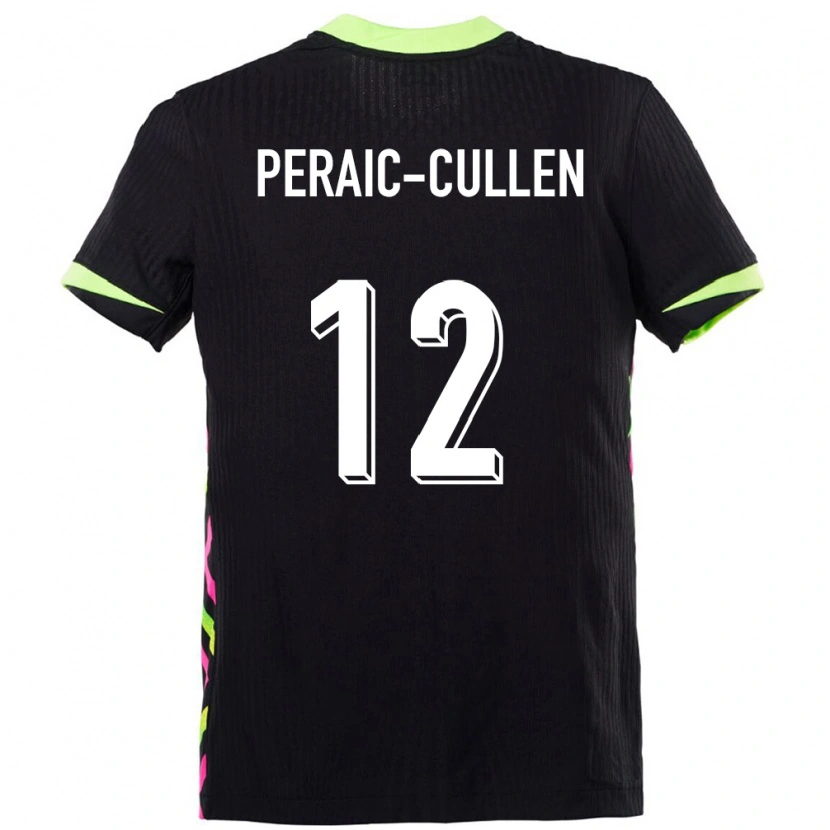 Danxen Men Australia Dylan Peraić-Cullen #12 Dark Blue Away Jersey 24-26 T-Shirt