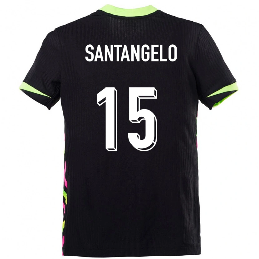 Danxen Men Australia Marco Santangelo #15 Dark Blue Away Jersey 24-26 T-Shirt