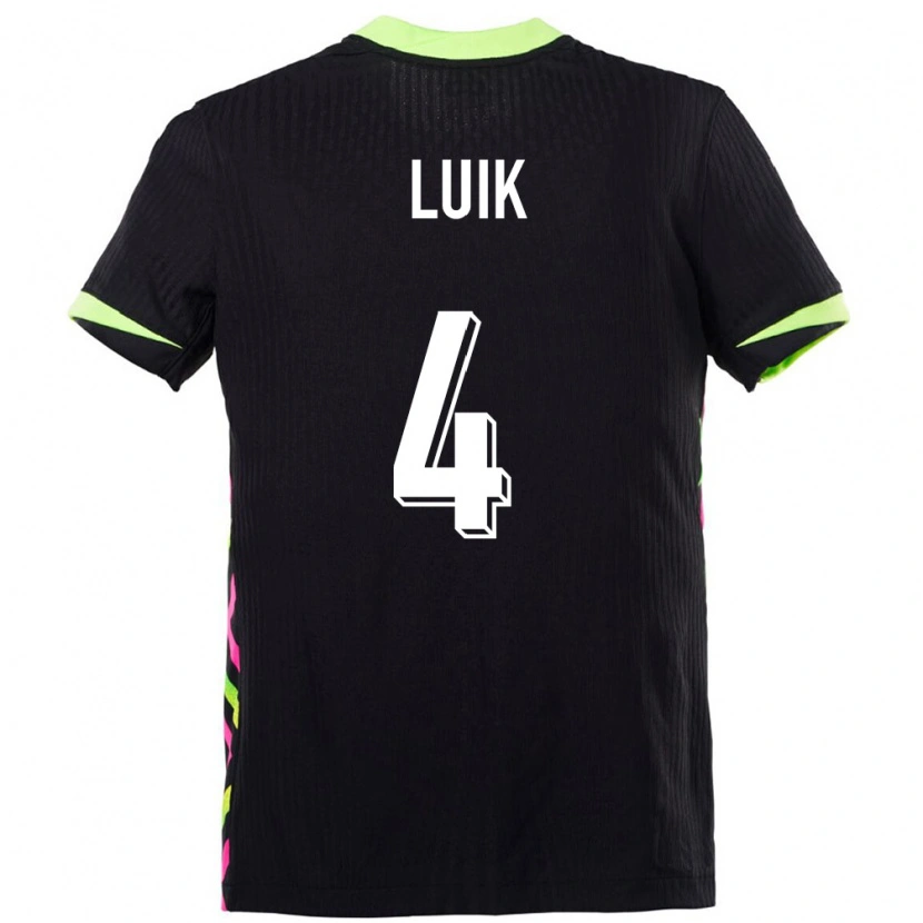 Danxen Men Australia Aivi Luik #4 Dark Blue Away Jersey 24-26 T-Shirt