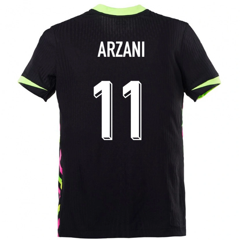 Danxen Men Australia Daniel Arzani #11 Dark Blue Away Jersey 24-26 T-Shirt