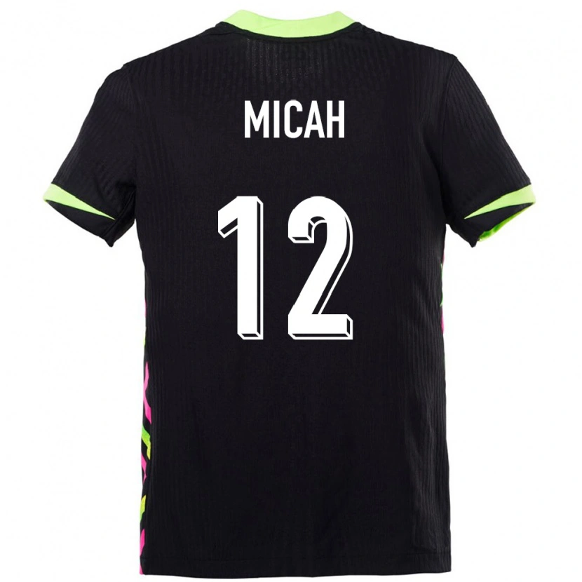 Danxen Men Australia Teagan Micah #12 Dark Blue Away Jersey 24-26 T-Shirt