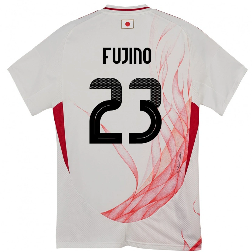 Danxen Men Japan Aoba Fujino #23 White Away Jersey 24-26 T-Shirt
