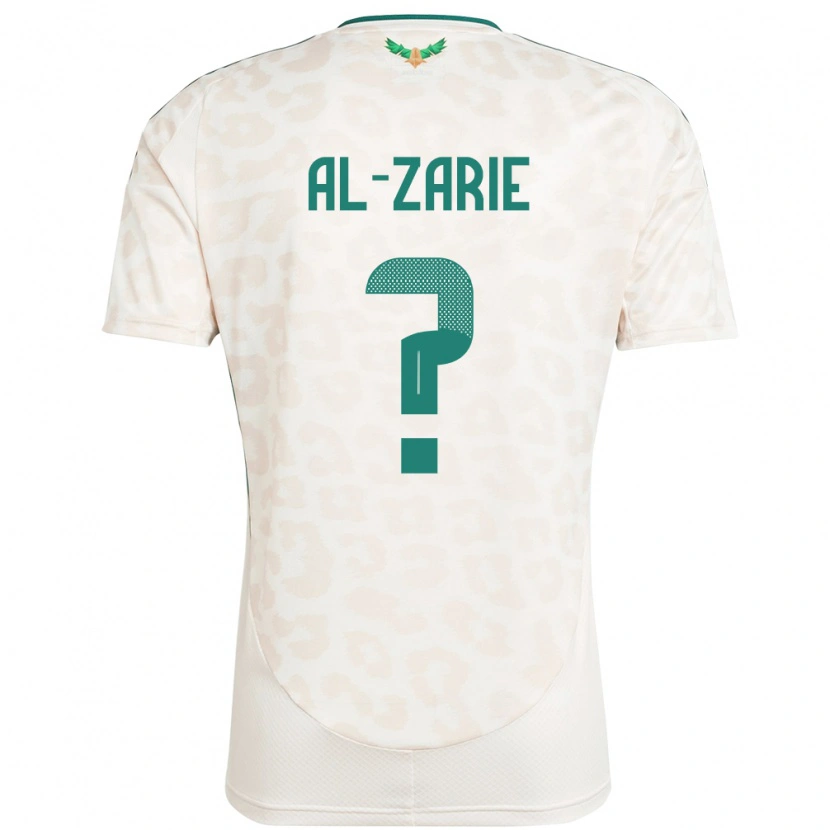 Danxen Men Saudi Arabia Hussain Al-Zarie #0 White Away Jersey 24-26 T-Shirt