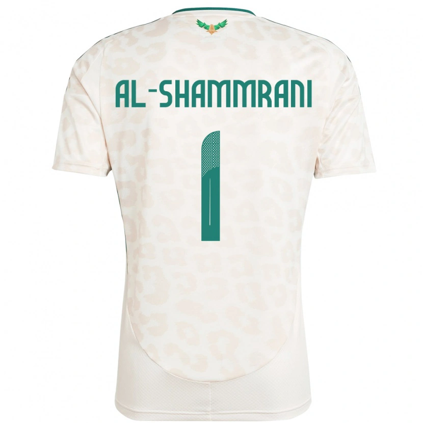 Danxen Men Saudi Arabia Faisal Al-Shammrani #1 White Away Jersey 24-26 T-Shirt