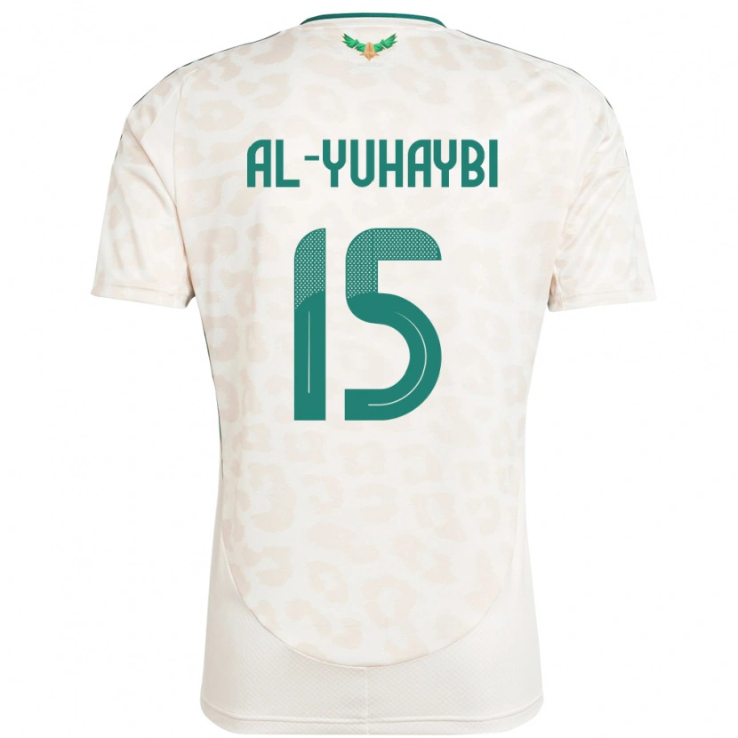 Danxen Men Saudi Arabia Amar Al-Yuhaybi #15 White Away Jersey 24-26 T-Shirt