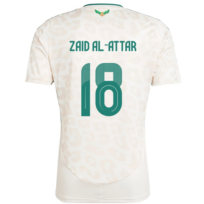 Danxen Men Saudi Arabia Ramez Zaid Al-Attar #18 White Away Jersey 24-26 T-Shirt