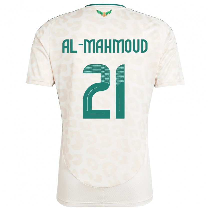 Danxen Men Saudi Arabia Mohammed Al-Mahmoud #21 White Away Jersey 24-26 T-Shirt