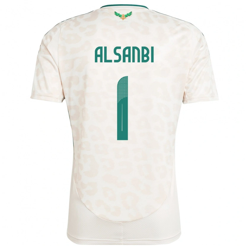 Danxen Men Saudi Arabia Abdulrahman Alsanbi #1 White Away Jersey 24-26 T-Shirt