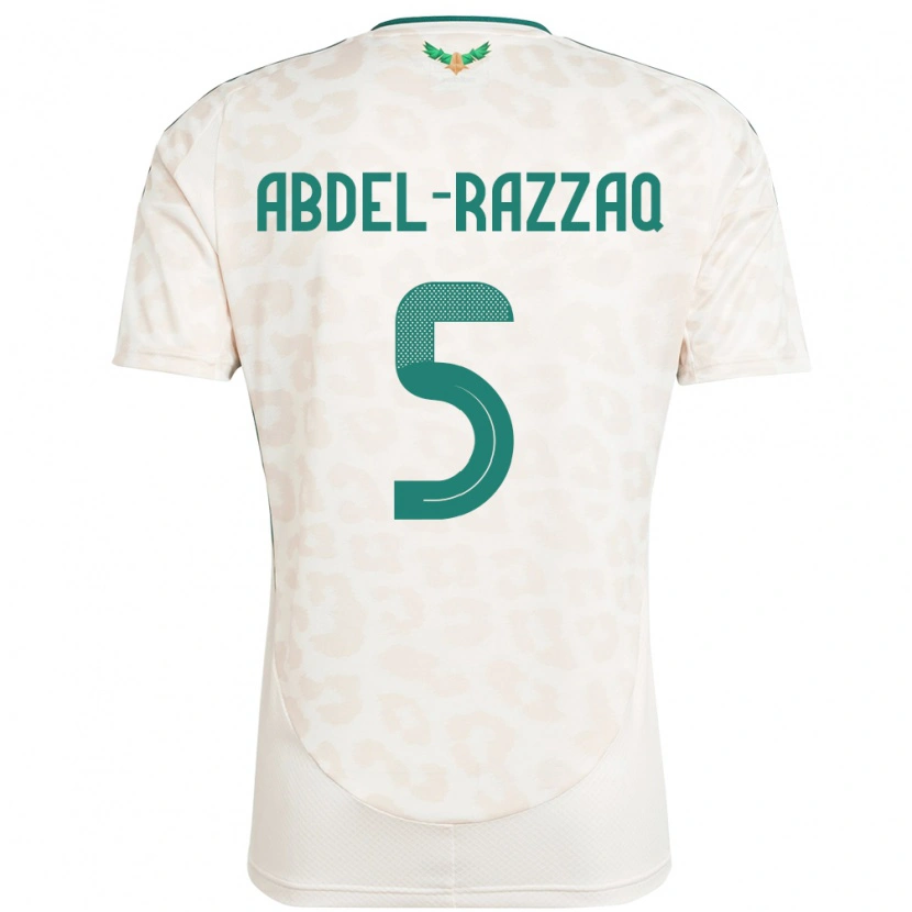 Danxen Men Saudi Arabia Lana Abdel Razzaq #5 White Away Jersey 24-26 T-Shirt