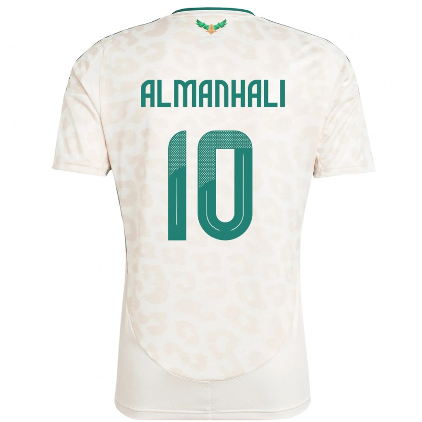 Danxen Men Saudi Arabia Suwailem Almanhali #10 White Away Jersey 24-26 T-Shirt