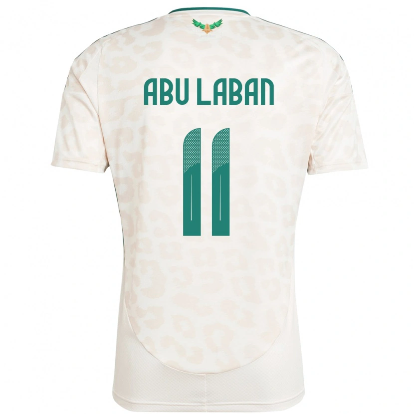 Danxen Men Saudi Arabia Dalia Abu Laban #11 White Away Jersey 24-26 T-Shirt