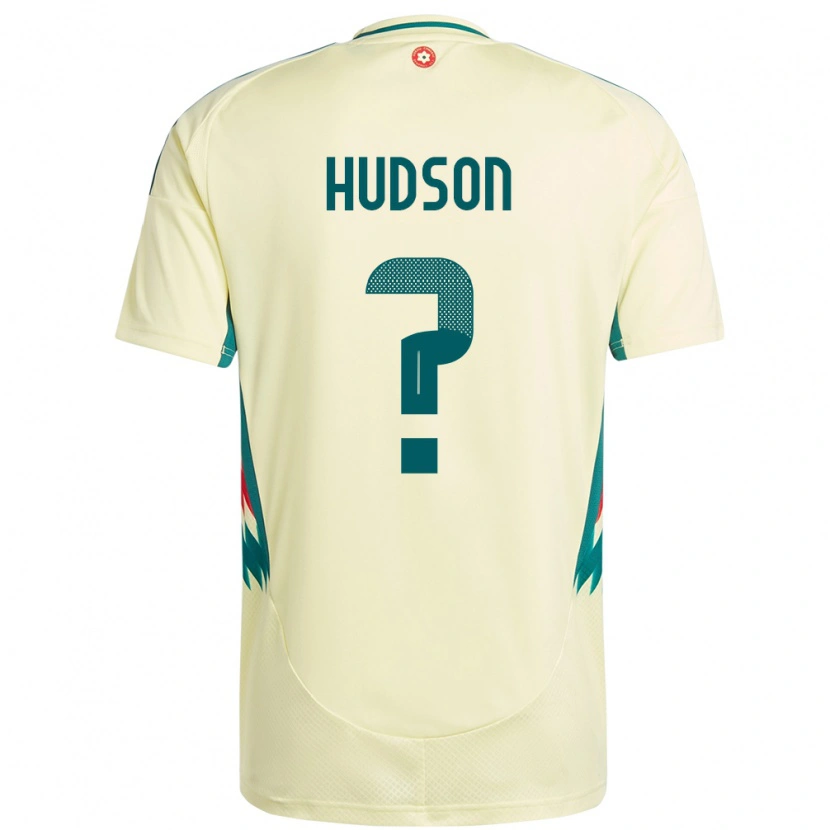 Danxen Men Wales Max Hudson #0 Beige Yellow Away Jersey 24-26 T-Shirt