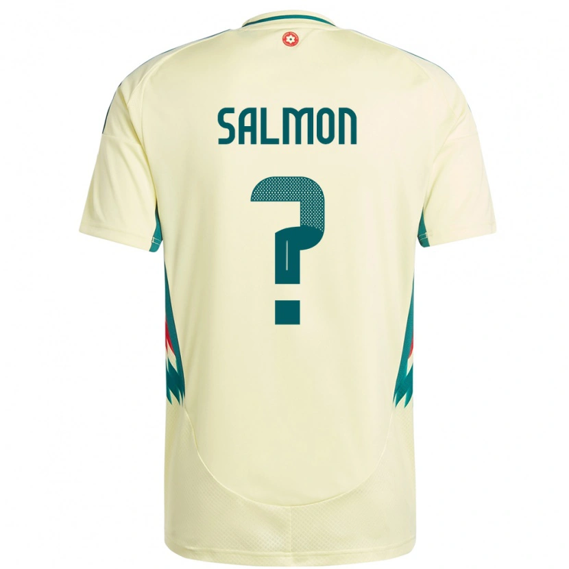 Danxen Men Wales Josh Salmon #0 Beige Yellow Away Jersey 24-26 T-Shirt