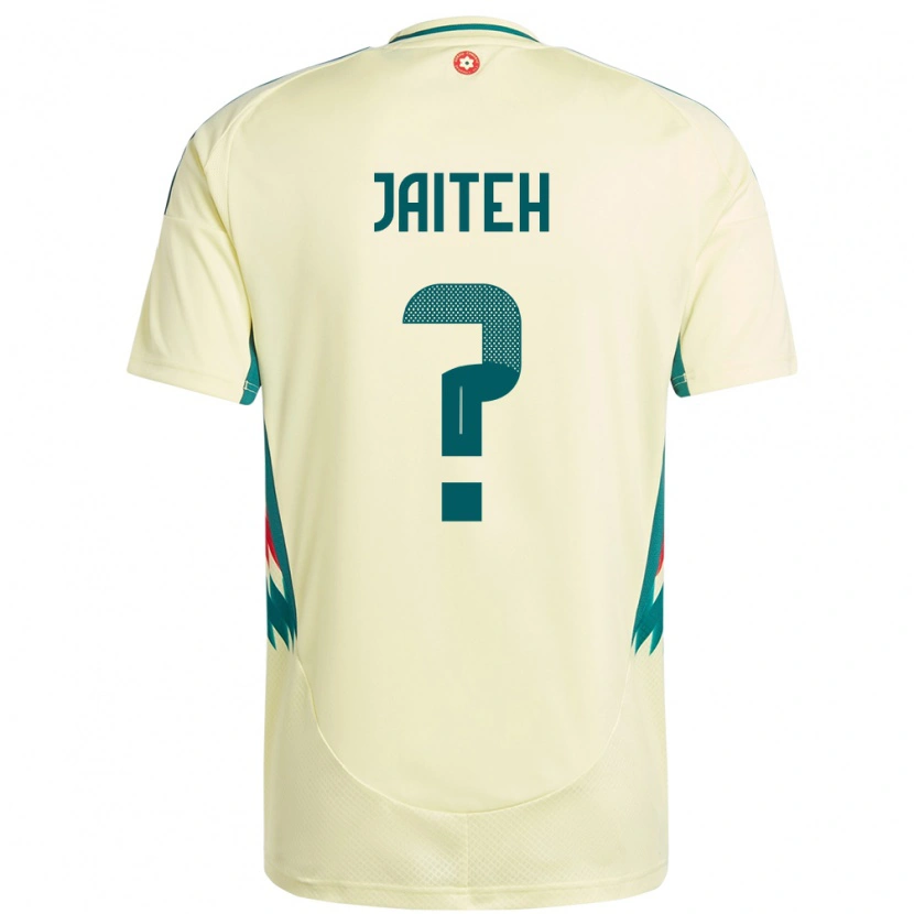 Danxen Men Wales Dembo Jaiteh #0 Beige Yellow Away Jersey 24-26 T-Shirt