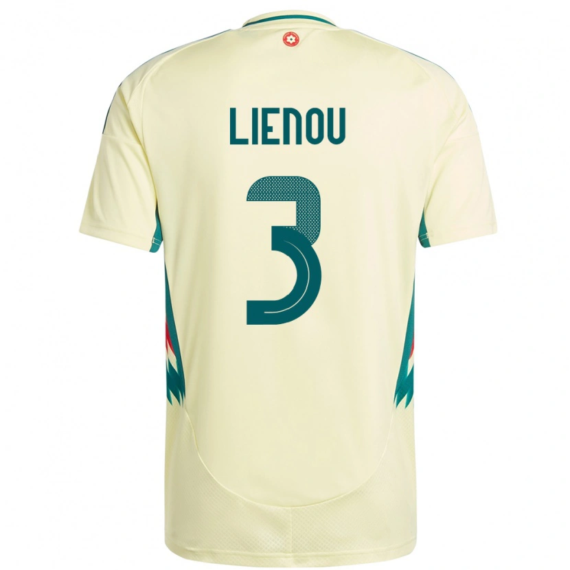 Danxen Men Wales Jayden Lienou #3 Beige Yellow Away Jersey 24-26 T-Shirt