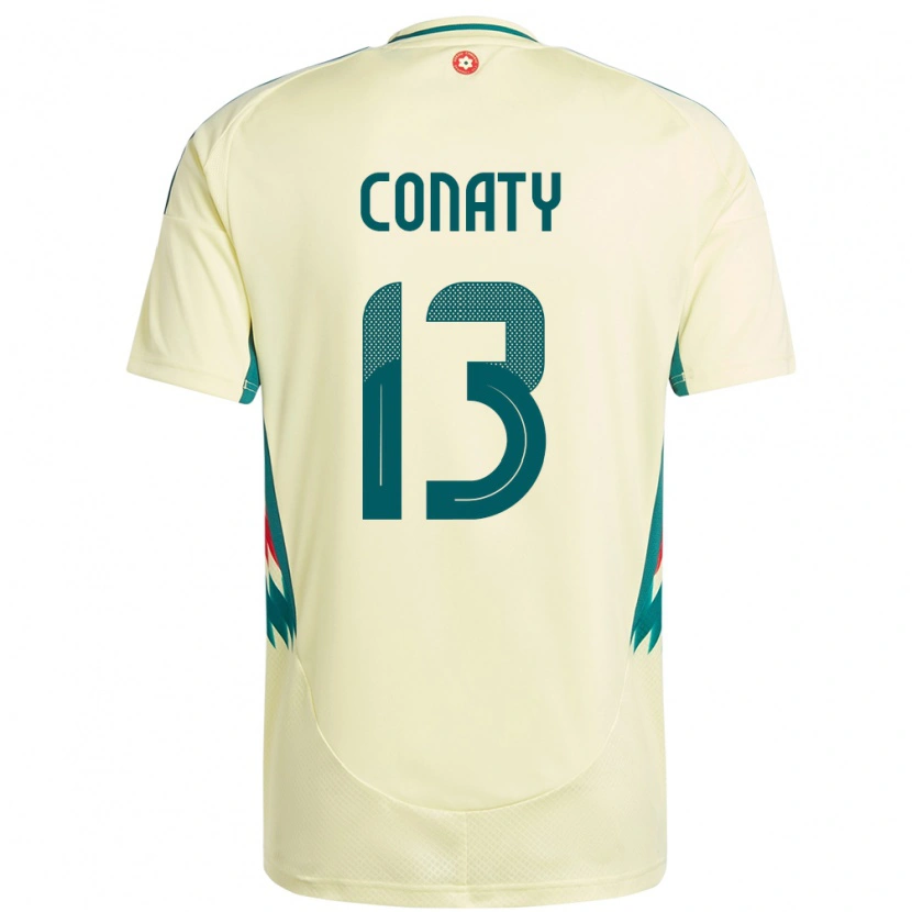 Danxen Men Wales Keano Conaty #13 Beige Yellow Away Jersey 24-26 T-Shirt