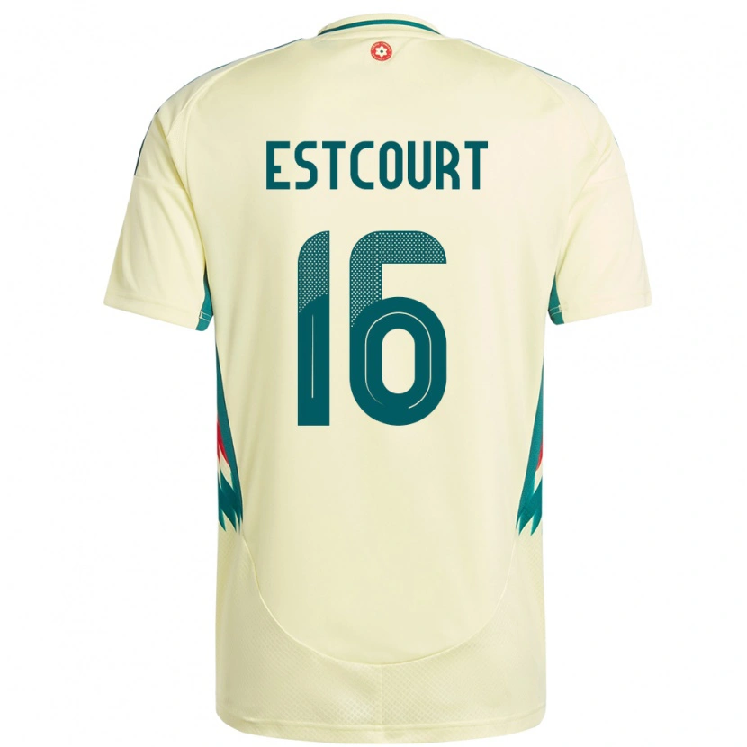 Danxen Men Wales Charlotte Estcourt #16 Beige Yellow Away Jersey 24-26 T-Shirt