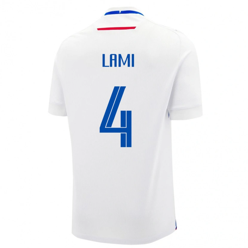 Danxen Men Slovakia Adam Lami #4 White Away Jersey 24-26 T-Shirt
