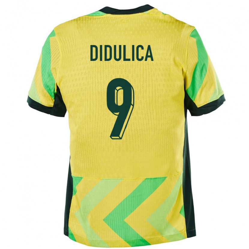 Danxen Women Australia Anthony Didulica #9 Golden Home Jersey 24-26 T-Shirt