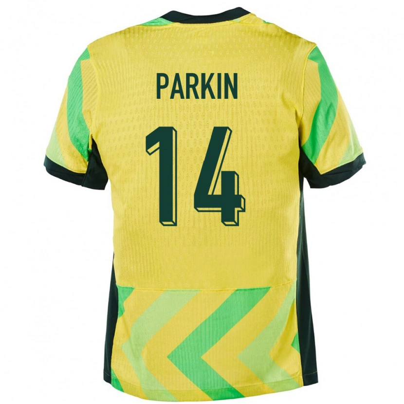 Danxen Women Australia Charlie Parkin #14 Golden Home Jersey 24-26 T-Shirt
