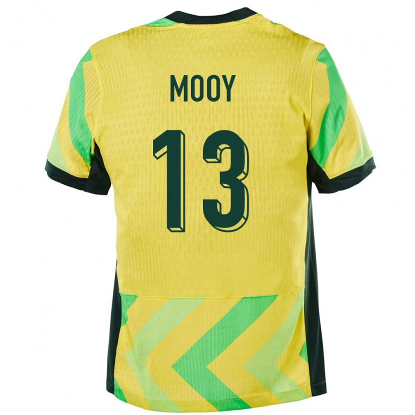 Danxen Women Australia Aaron Mooy #13 Golden Home Jersey 24-26 T-Shirt