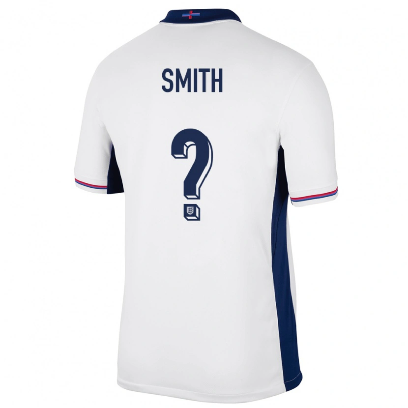 Danxen Women England Reece Smith #0 White Home Jersey 24-26 T-Shirt