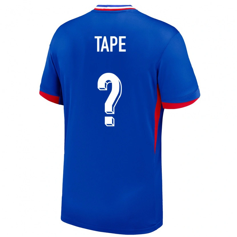 Danxen Women France Axel Tape #0 Blue Home Jersey 24-26 T-Shirt