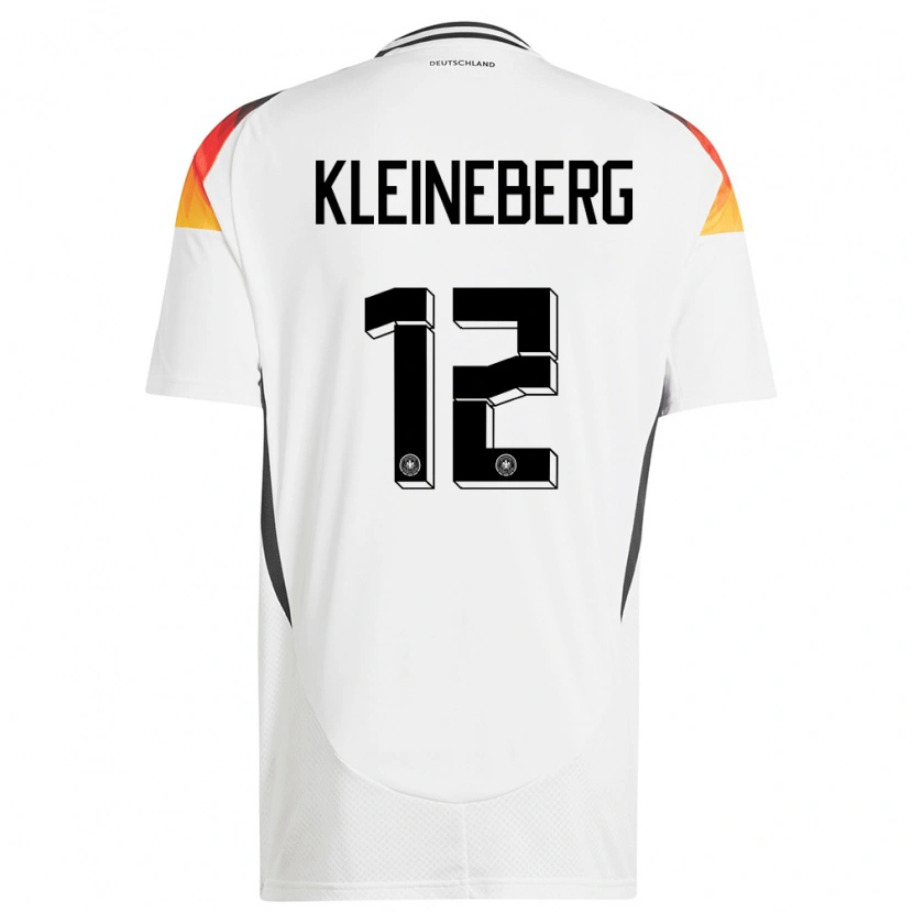 Danxen Women Germany Philip Kleineberg #12 White Home Jersey 24-26 T-Shirt