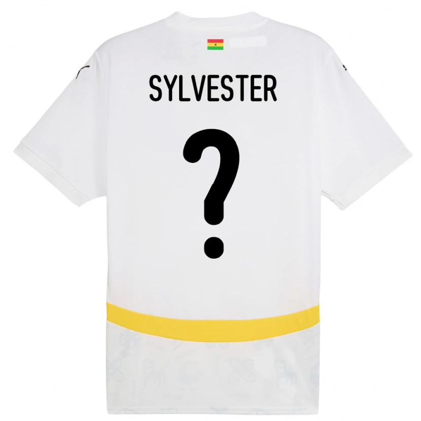 Danxen Women Ghana Simba Sylvester #0 White Home Jersey 24-26 T-Shirt