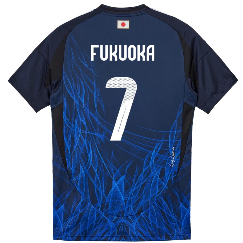 Danxen Women Japan Yuwa Fukuoka #7 Dark Blue Home Jersey 24-26 T-Shirt