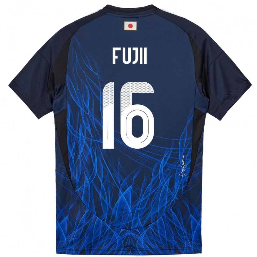 Danxen Women Japan Shota Fujii #16 Dark Blue Home Jersey 24-26 T-Shirt