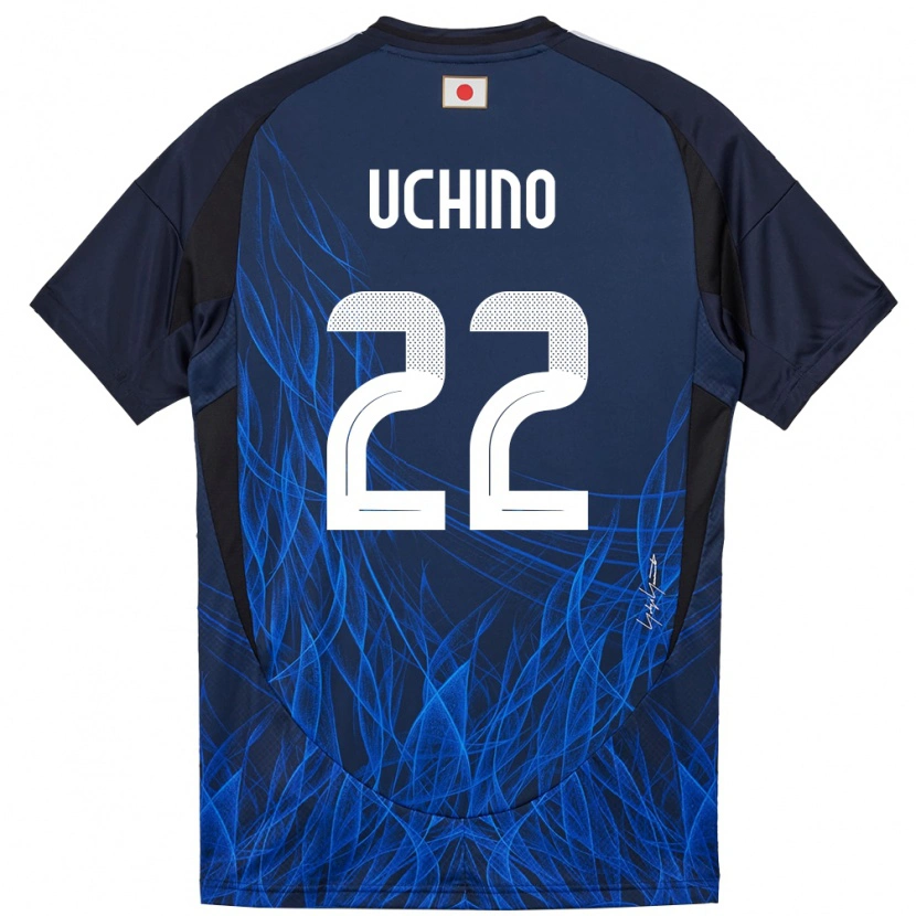 Danxen Women Japan Takashi Uchino #22 Dark Blue Home Jersey 24-26 T-Shirt