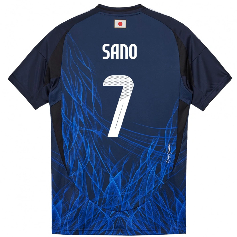 Danxen Women Japan Kodai Sano #7 Dark Blue Home Jersey 24-26 T-Shirt