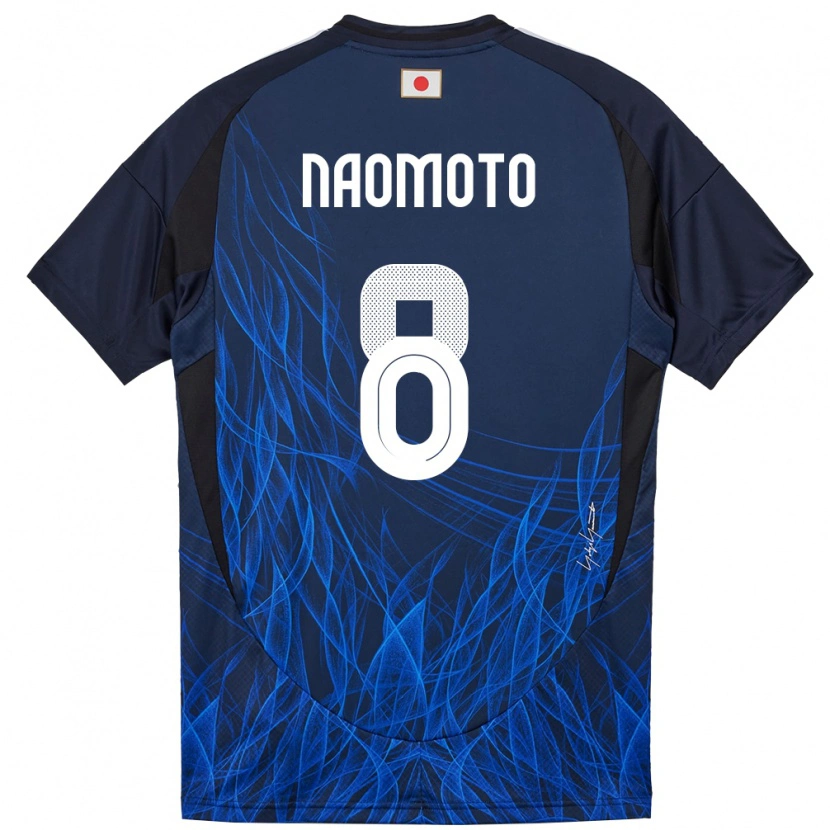 Danxen Women Japan Hikaru Naomoto #8 Dark Blue Home Jersey 24-26 T-Shirt
