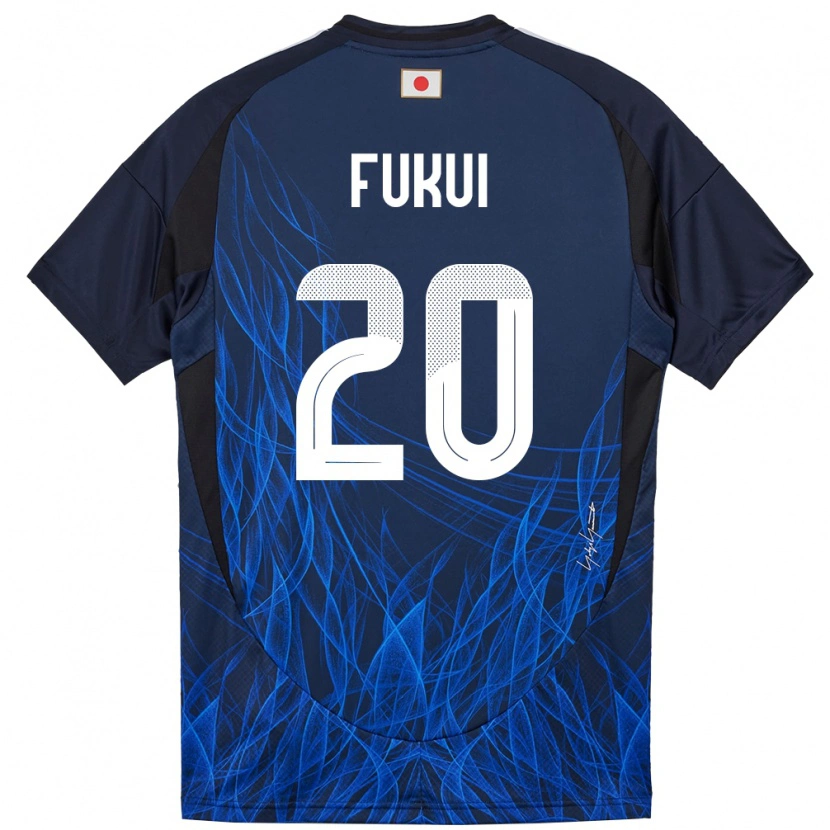 Danxen Women Japan Taichi Fukui #20 Dark Blue Home Jersey 24-26 T-Shirt