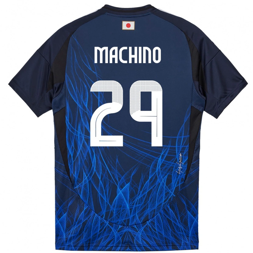 Danxen Women Japan Shuto Machino #29 Dark Blue Home Jersey 24-26 T-Shirt