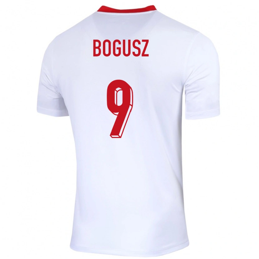 Danxen Women Poland Mateusz Bogusz #9 White Home Jersey 24-26 T-Shirt
