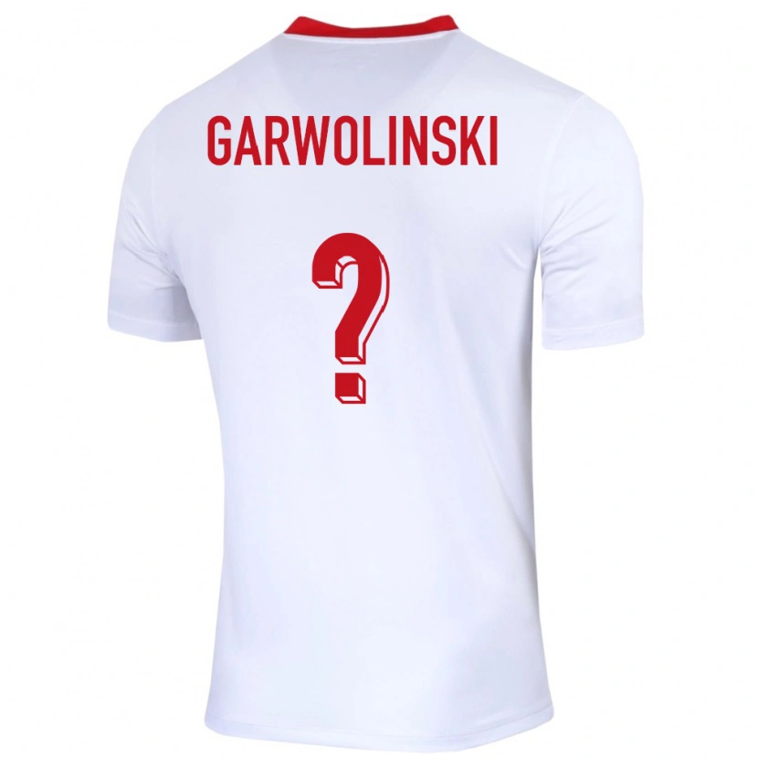 Danxen Women Poland Adam Garwolinski #0 White Home Jersey 24-26 T-Shirt