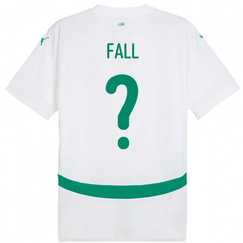 Danxen Women Senegal Falilou Fall #0 White Home Jersey 24-26 T-Shirt