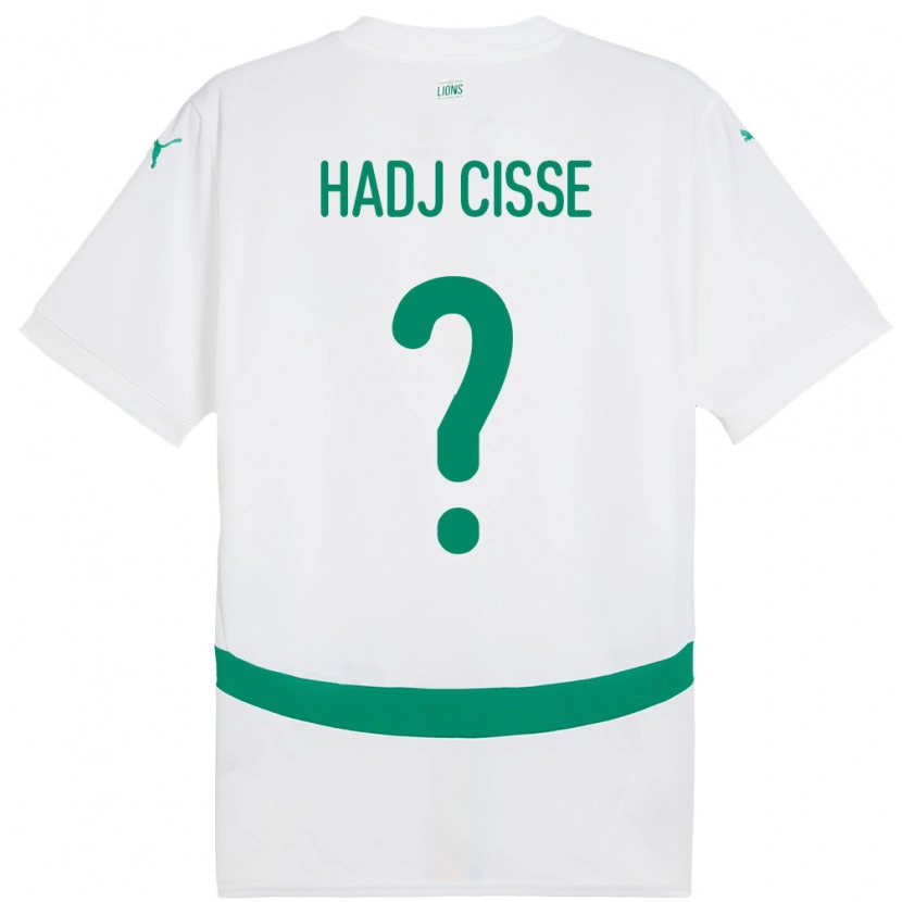 Danxen Women Senegal El Hadj Cisse #0 White Home Jersey 24-26 T-Shirt