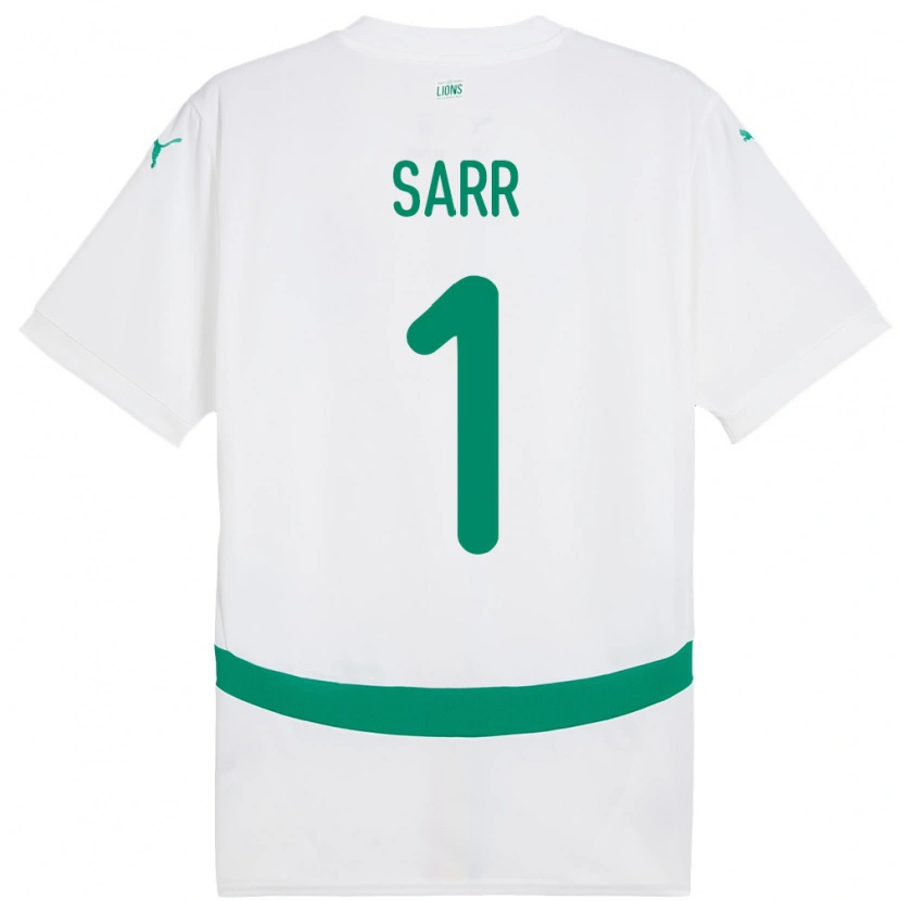 Danxen Women Senegal Cheikh Sarr #1 White Home Jersey 24-26 T-Shirt