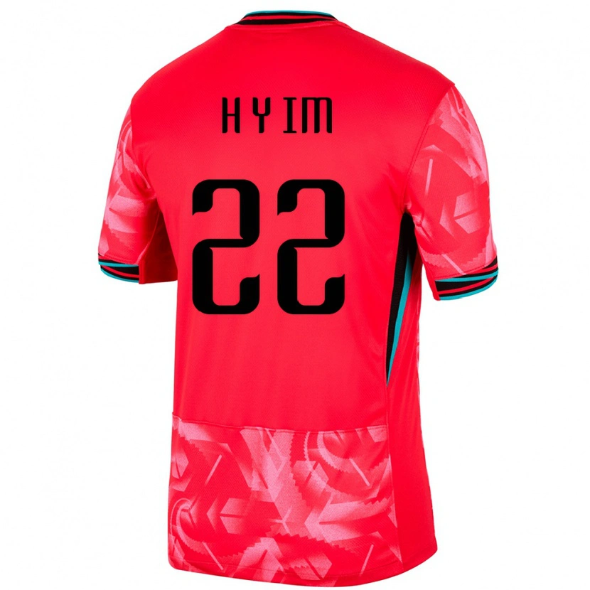 Danxen Women South Korea Yun-Ho Im #22 Red Home Jersey 24-26 T-Shirt