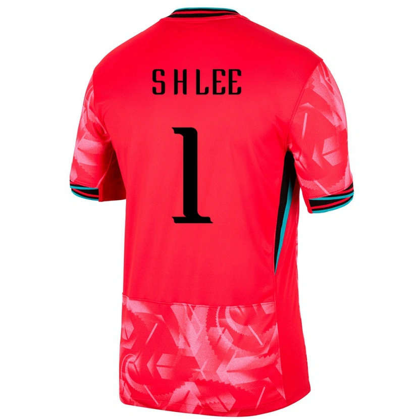 Danxen Women South Korea Lee Seung Hwan #1 Red Home Jersey 24-26 T-Shirt